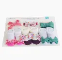 6pcs Head Band & Socks Set 