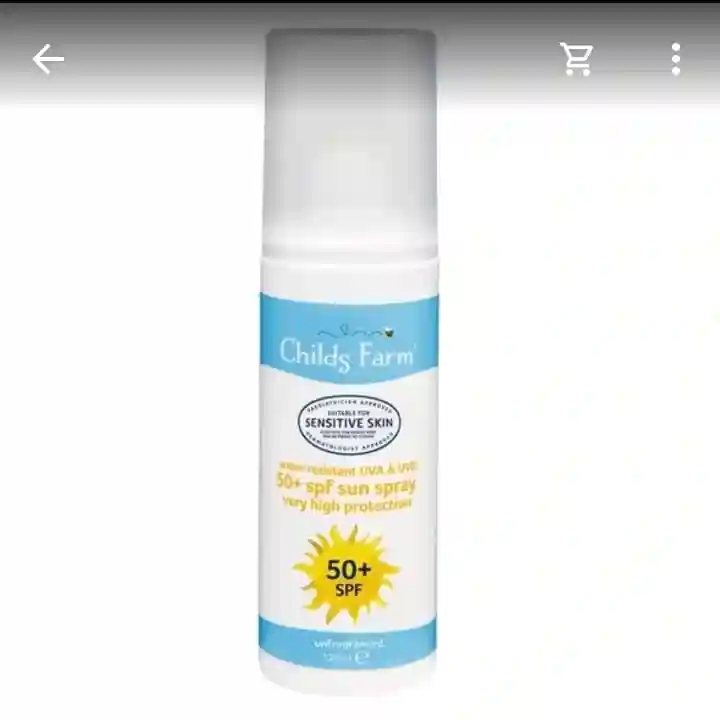 Childs Farm Sunscreen 125ml