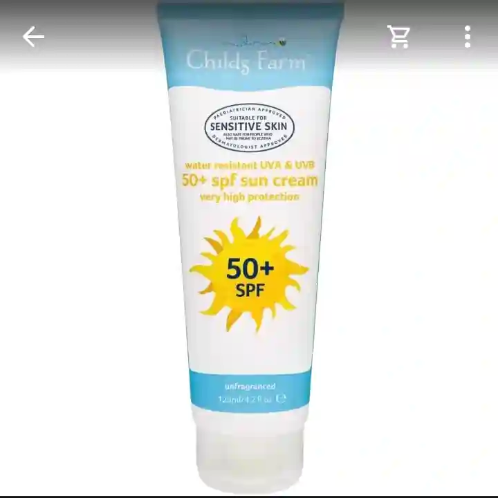 Childs Farm Sunscreen 100ml