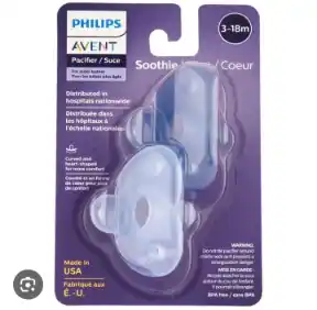 Avent Soothie 3-18m (Heart)