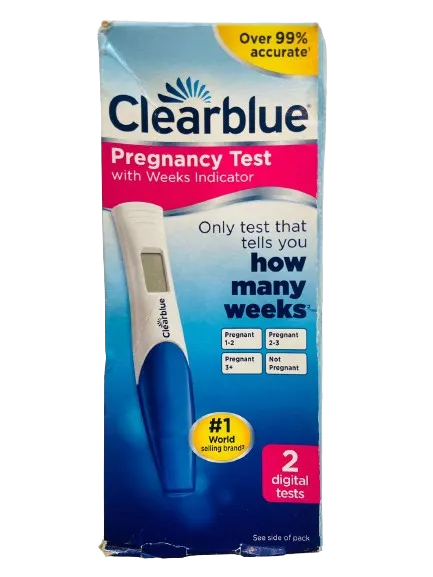 Clear Blue Pregnancy Test