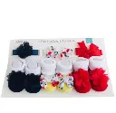 6pcs Head Band & Socks Set 