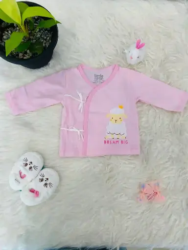 [DH2402THLWEI02046] Newborn Long Sleeves Shirt