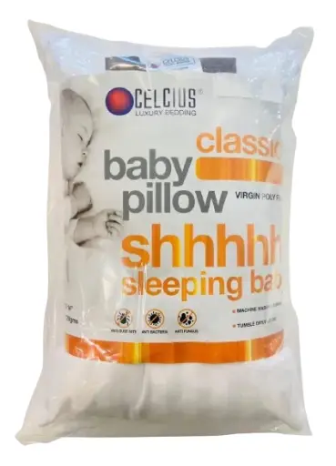 [DH2408CLC1002] Baby Pillow w/Case 10"×14"